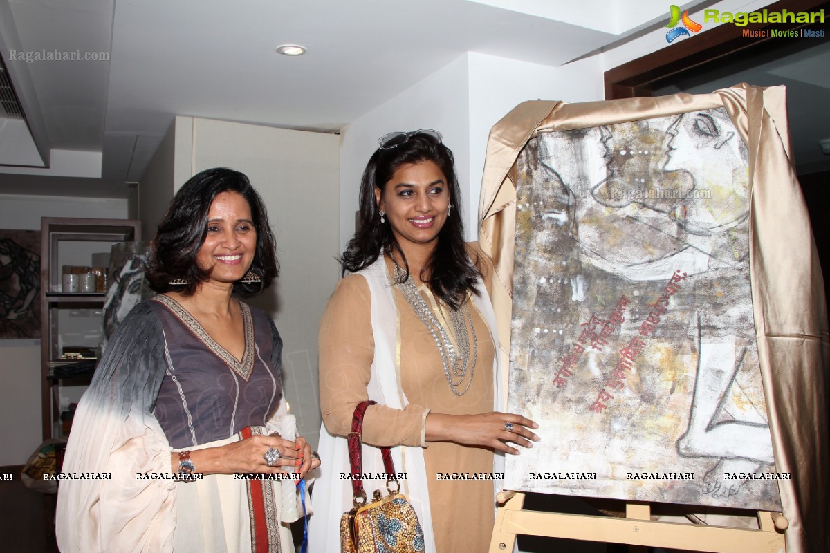 Raasa - Artist Deepa Nath Surat Exhibition at Radisson Blu Plaza, Hyderabad