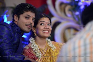 Geetha Madhuri Nandu Engagement Photos