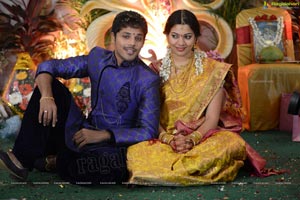 Geetha Madhuri Nandu Engagement Photos