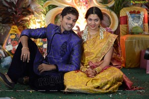 Geetha Madhuri Nandu Engagement Photos