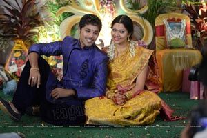 Geetha Madhuri Nandu Engagement Photos