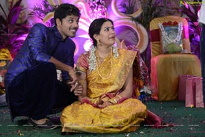 Geetha Madhuri Nandu Engagement Photos