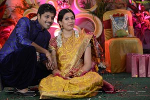 Geetha Madhuri Nandu Engagement Photos