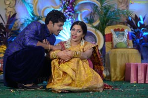 Geetha Madhuri Nandu Engagement Photos