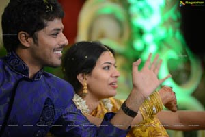 Geetha Madhuri Nandu Engagement Photos