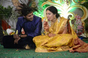 Geetha Madhuri Nandu Engagement Photos
