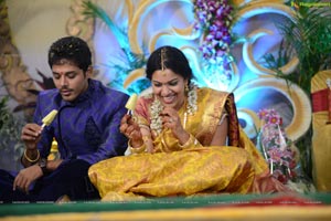 Geetha Madhuri Nandu Engagement Photos