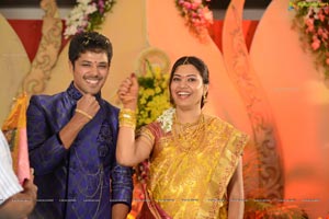 Geetha Madhuri Nandu Engagement Photos