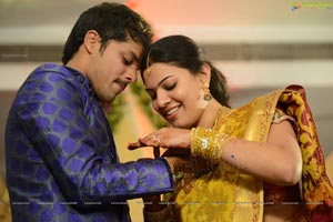 Geetha Madhuri Nandu Engagement Photos