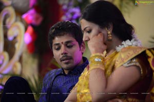 Geetha Madhuri Nandu Engagement Photos