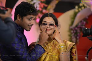 Geetha Madhuri Nandu Engagement Photos