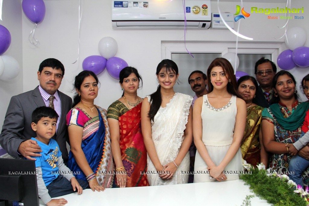 Pranitha Subhash and Nikitha Narayan inaugurates Homeo Trends, Hyderabad