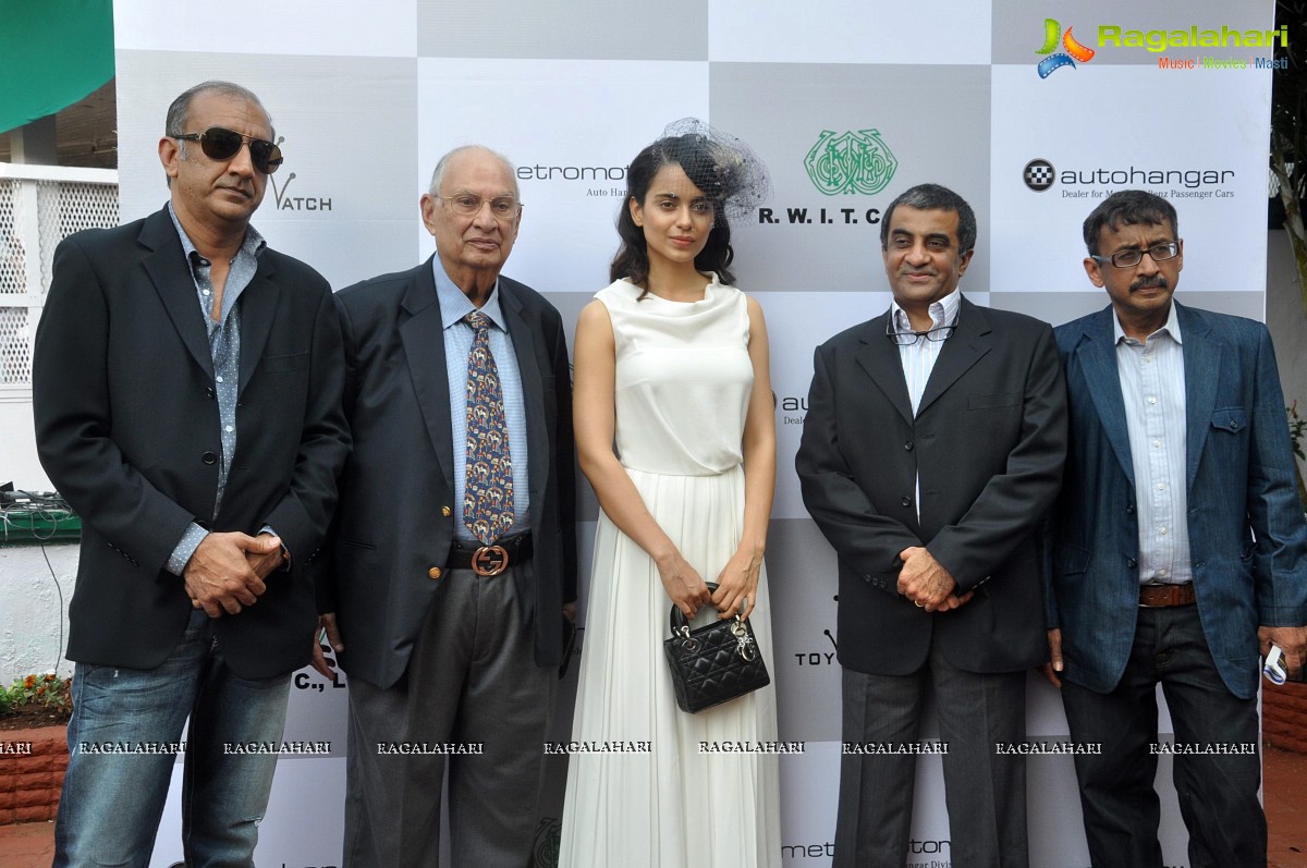 Kangana Ranaut at Metro Motors Auto Hangar H M Mehta Trophy 2013