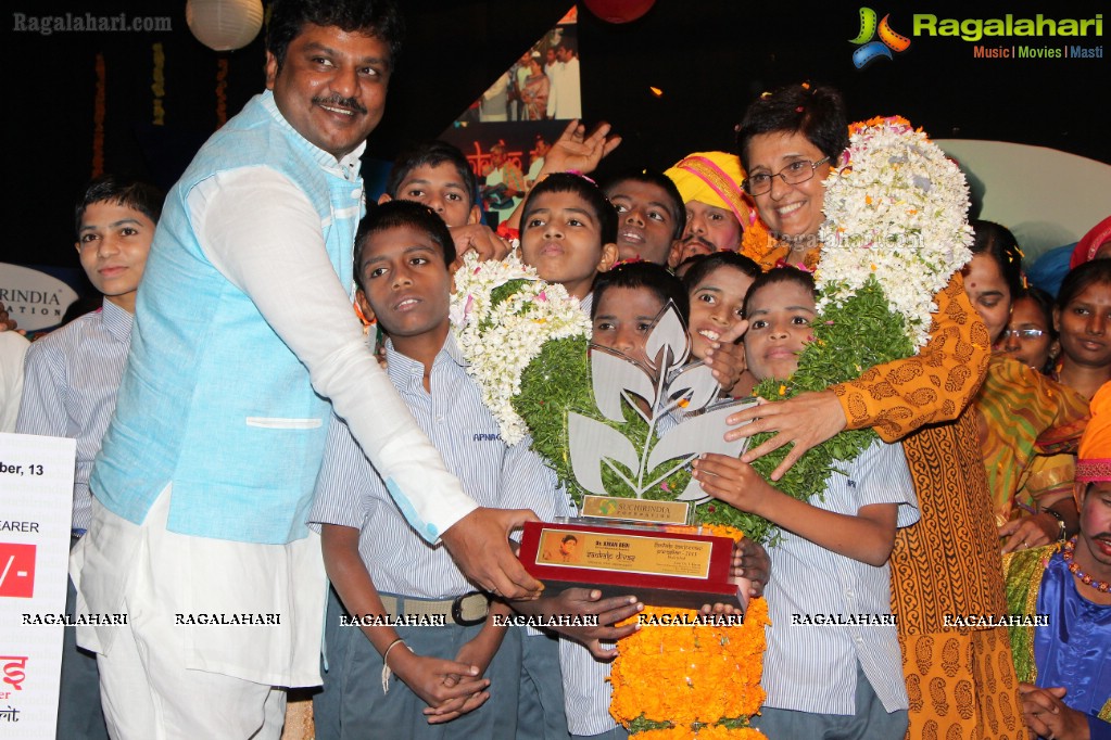 Kiran Bedi Honored With Sankalpa Sanjeevani by Suchir India