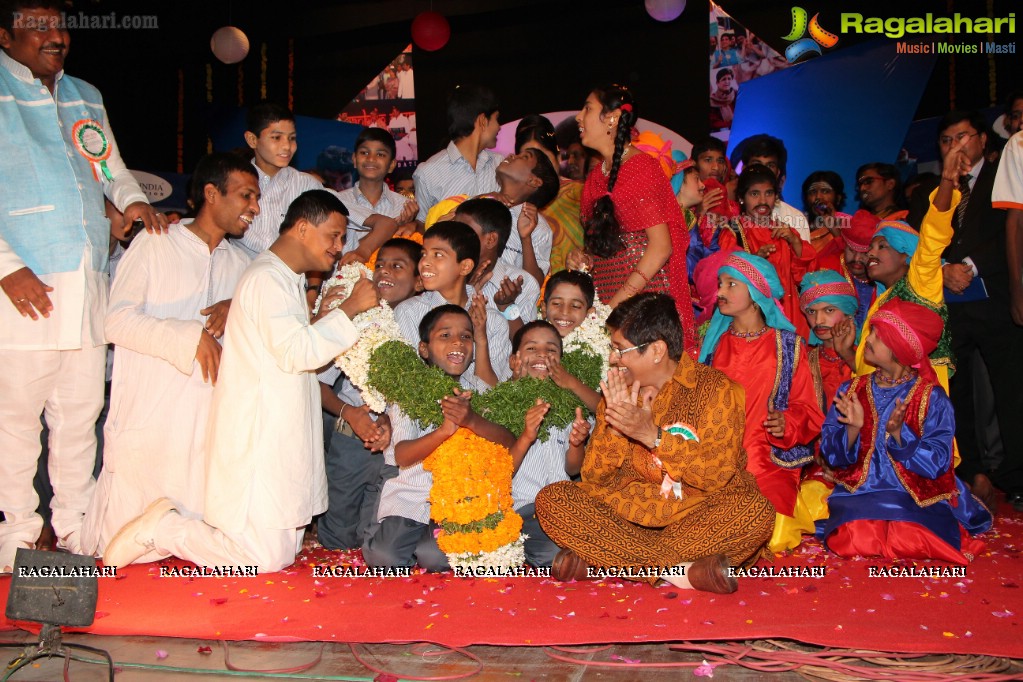 Kiran Bedi Honored With Sankalpa Sanjeevani by Suchir India