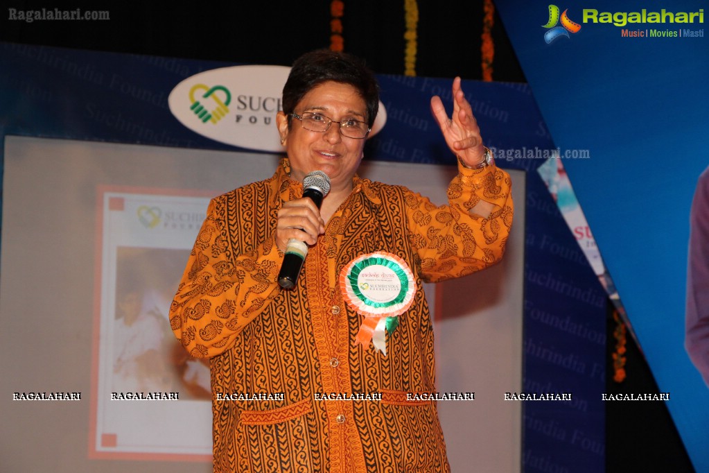 Kiran Bedi Honored With Sankalpa Sanjeevani by Suchir India