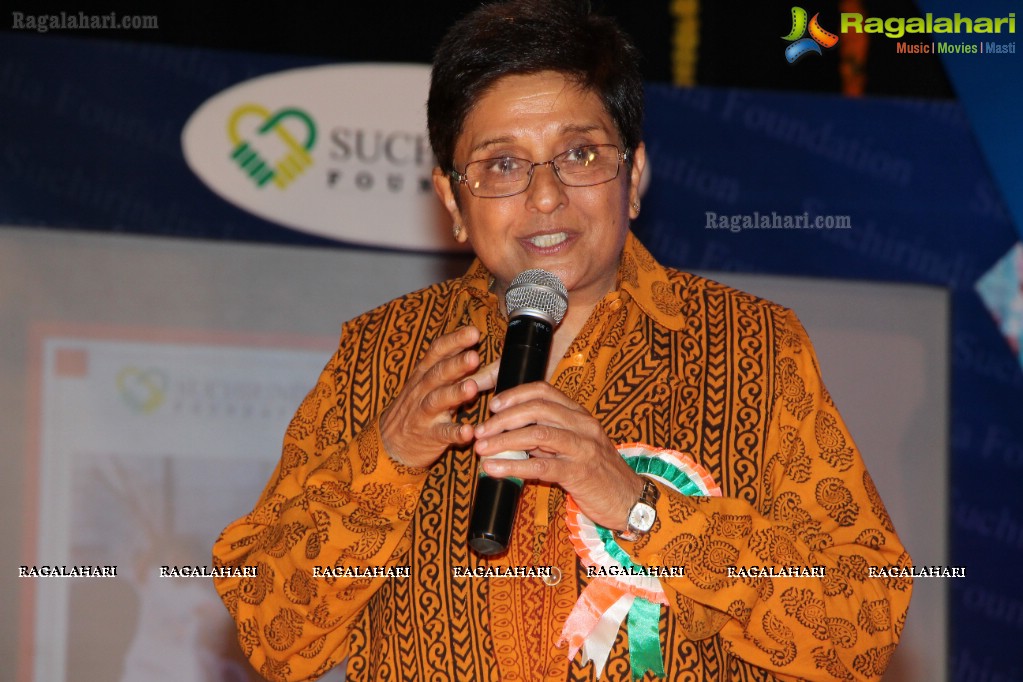 Kiran Bedi Honored With Sankalpa Sanjeevani by Suchir India