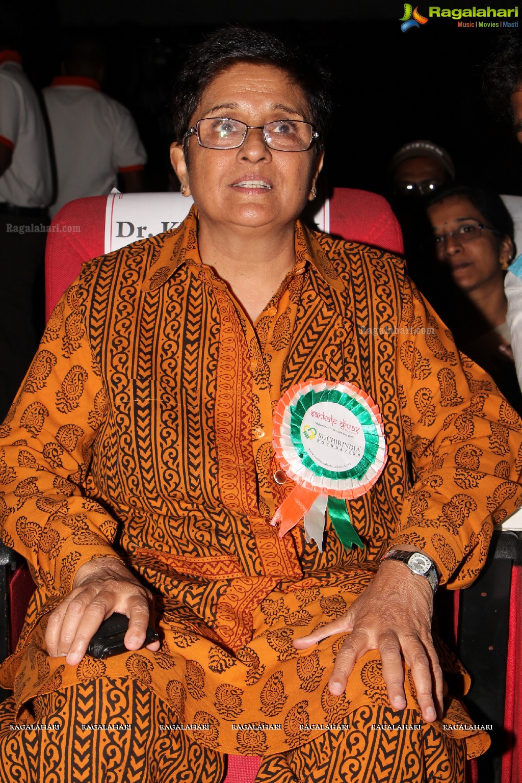 Kiran Bedi Honored With Sankalpa Sanjeevani by Suchir India