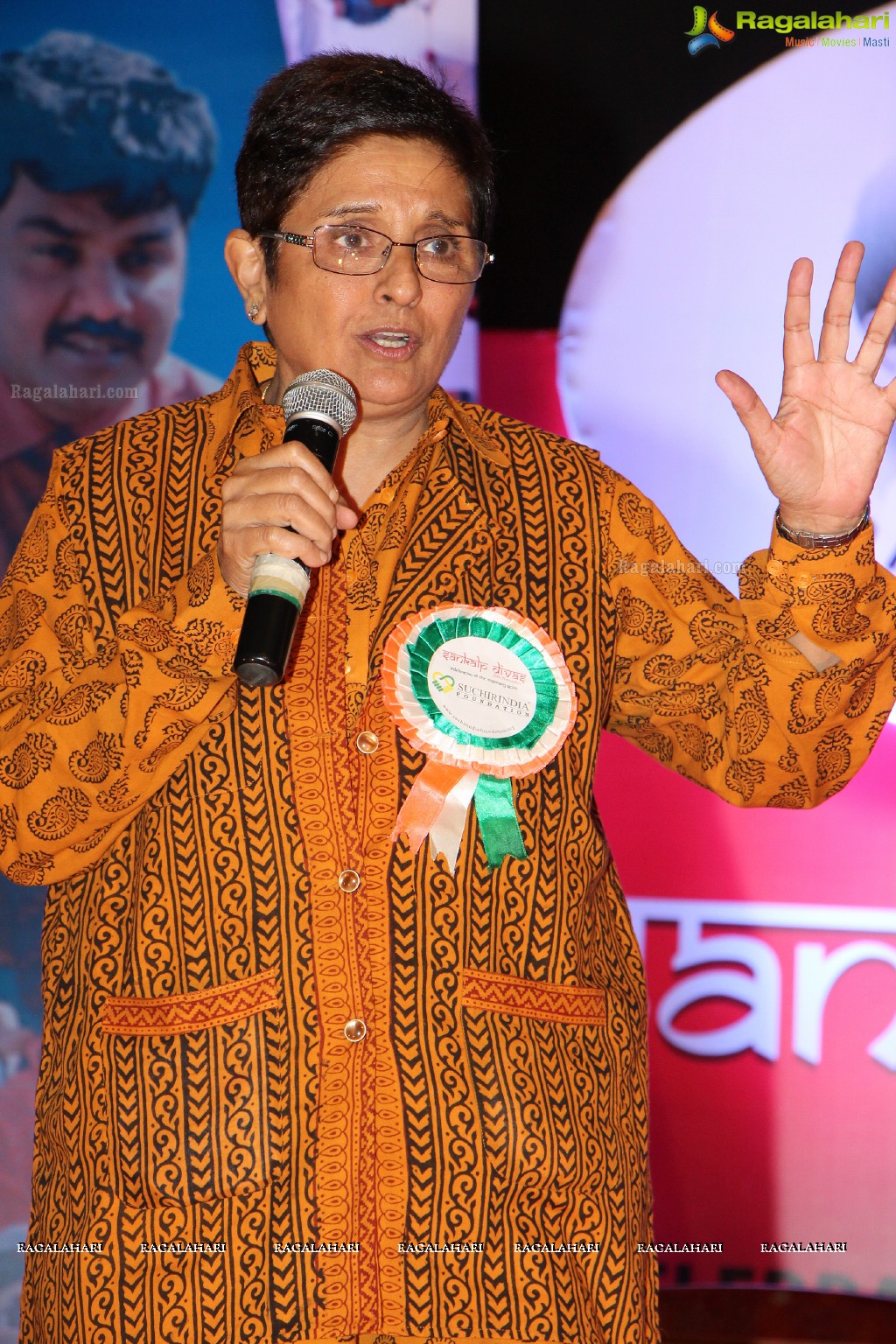 Kiran Bedi Honored With Sankalpa Sanjeevani by Suchir India