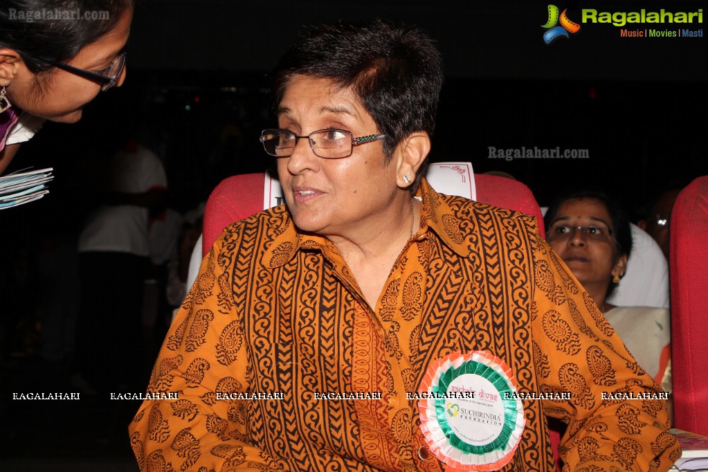 Kiran Bedi Honored With Sankalpa Sanjeevani by Suchir India