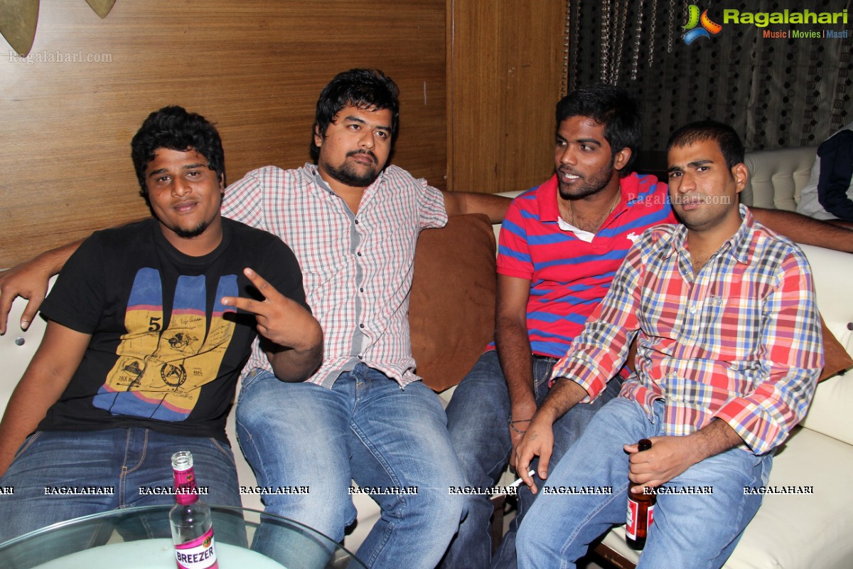 Krishnakanth Birthday Party 2013 at Sky Bar Pub & Lounge, Hyderabad