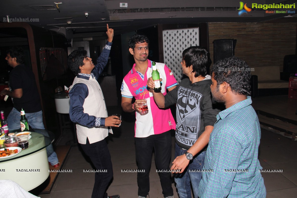 Krishnakanth Birthday Party 2013 at Sky Bar Pub & Lounge, Hyderabad