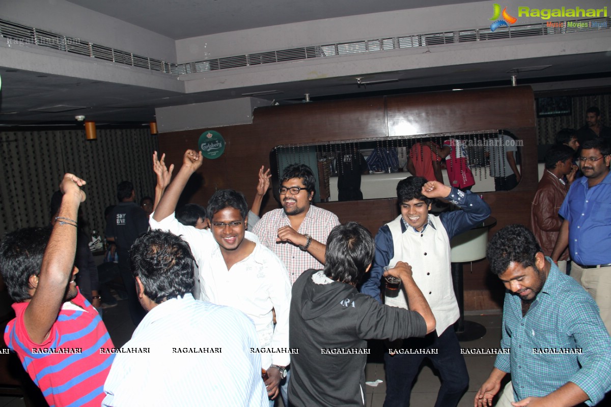 Krishnakanth Birthday Party 2013 at Sky Bar Pub & Lounge, Hyderabad