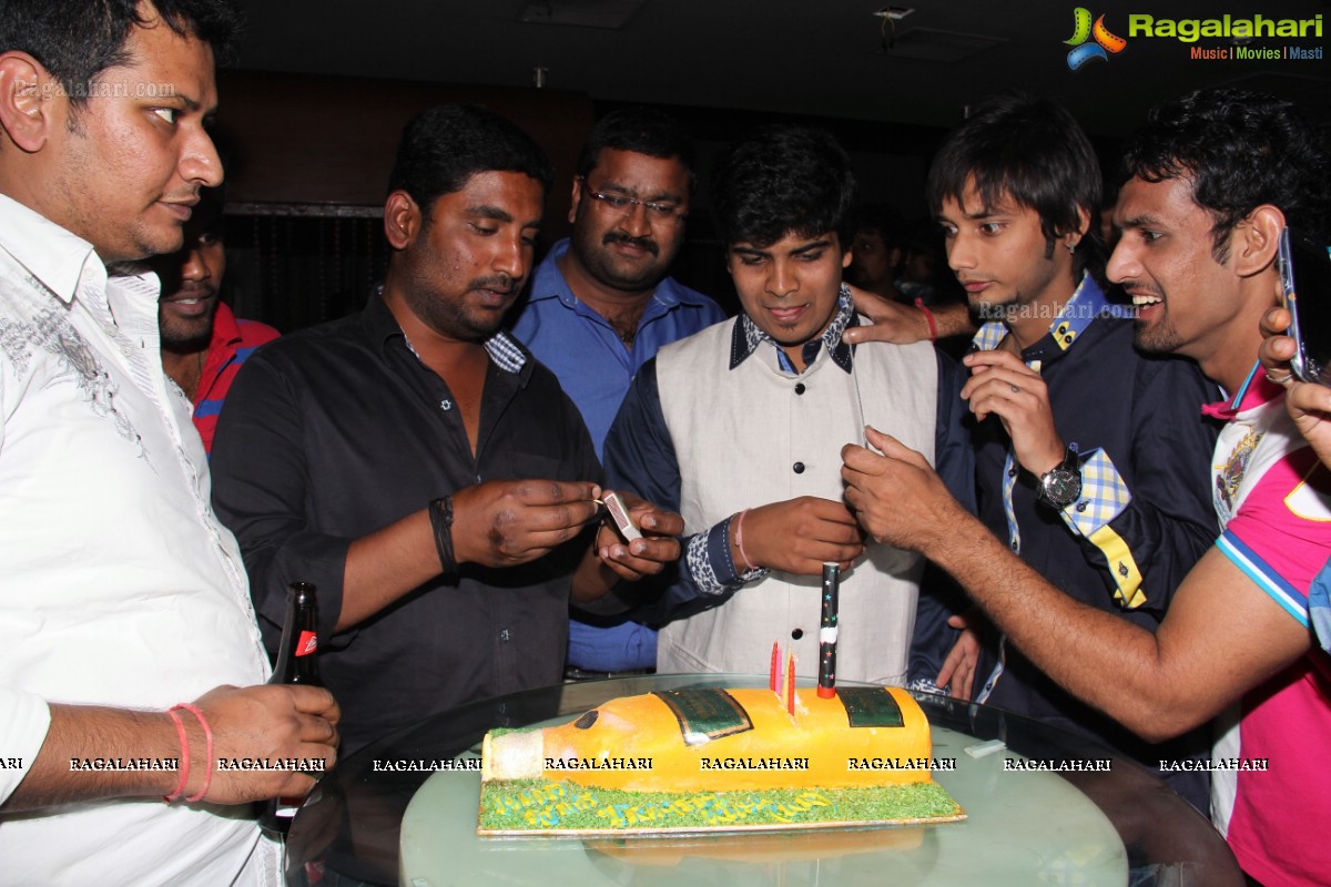 Krishnakanth Birthday Party 2013 at Sky Bar Pub & Lounge, Hyderabad