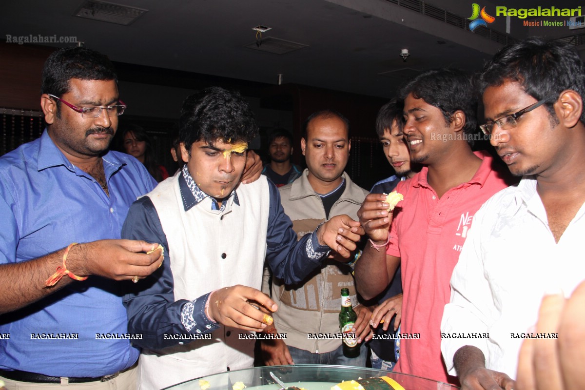 Krishnakanth Birthday Party 2013 at Sky Bar Pub & Lounge, Hyderabad