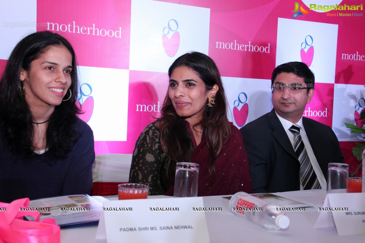 Saina Nehwal and Mammootty inaugurates 'Motherhood' - A Premium Birthing Center in Hyderabad