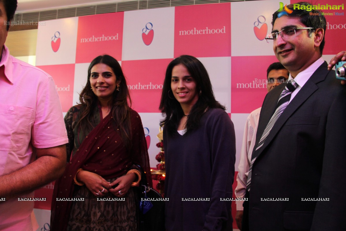 Saina Nehwal and Mammootty inaugurates 'Motherhood' - A Premium Birthing Center in Hyderabad