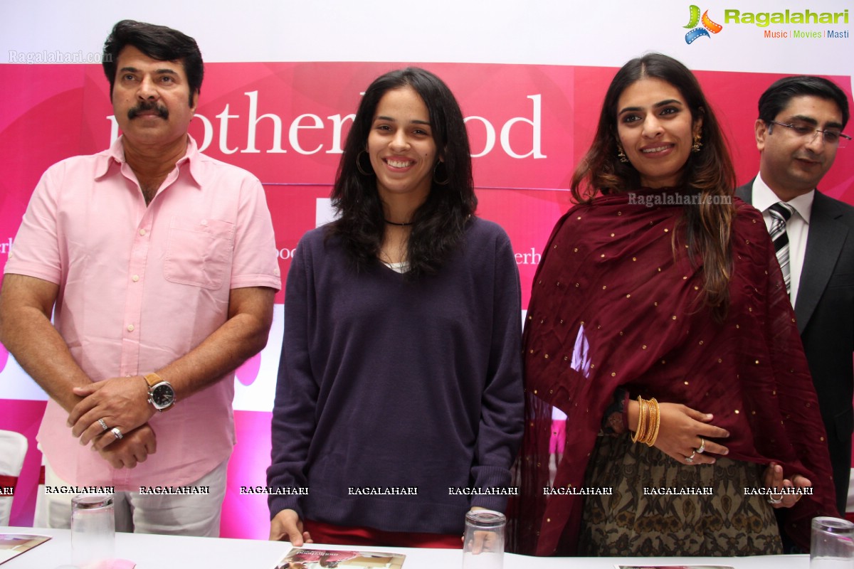 Saina Nehwal and Mammootty inaugurates 'Motherhood' - A Premium Birthing Center in Hyderabad