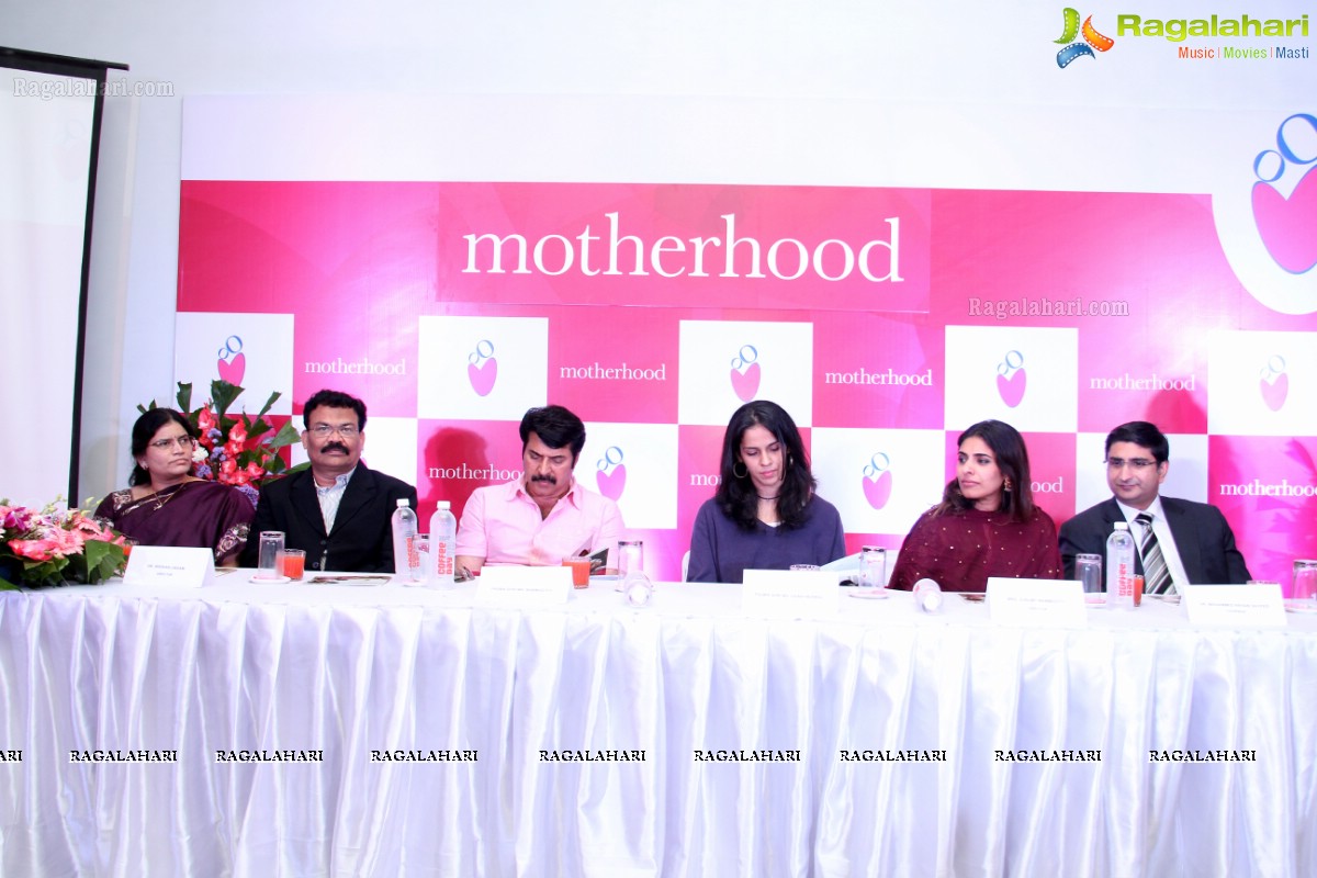 Saina Nehwal and Mammootty inaugurates 'Motherhood' - A Premium Birthing Center in Hyderabad