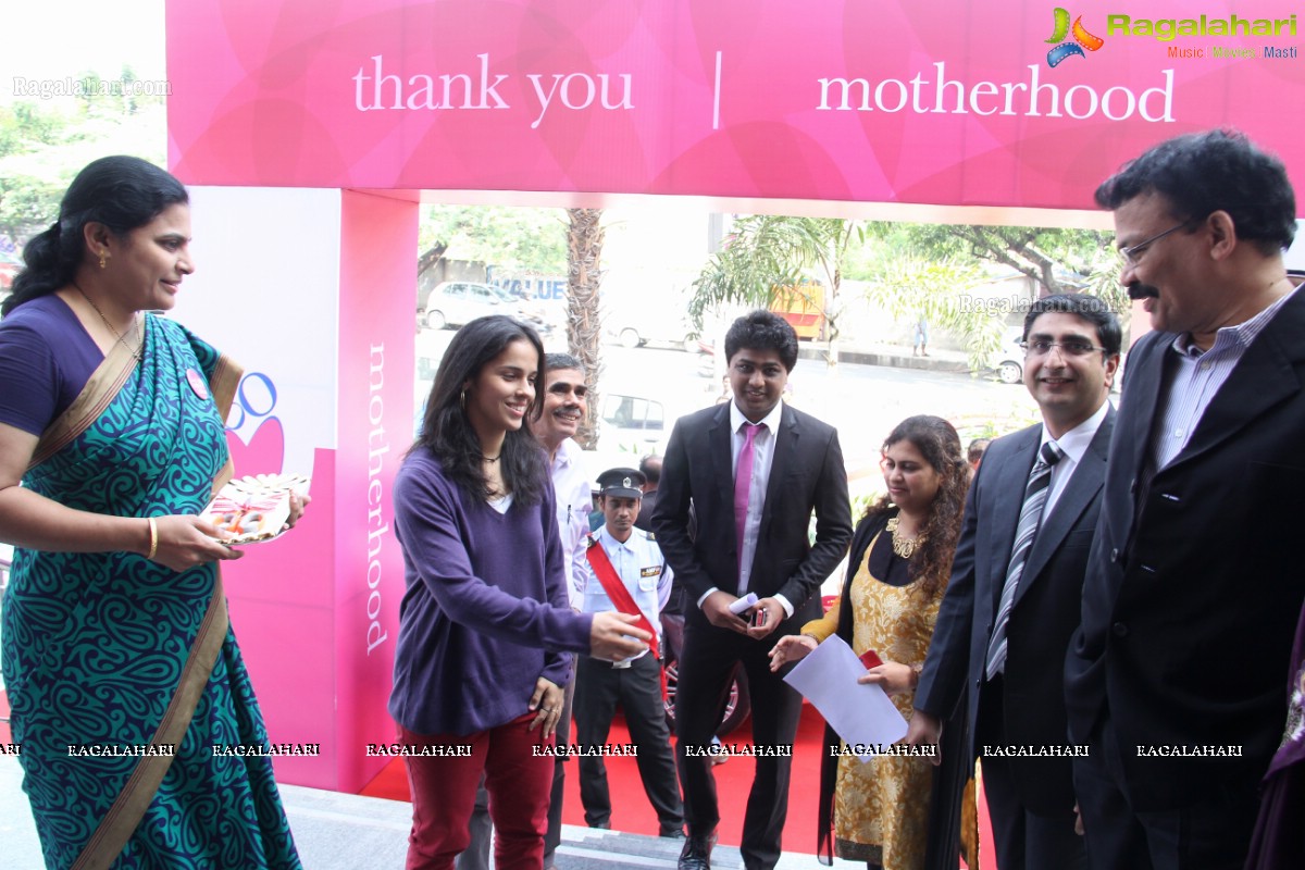 Saina Nehwal and Mammootty inaugurates 'Motherhood' - A Premium Birthing Center in Hyderabad