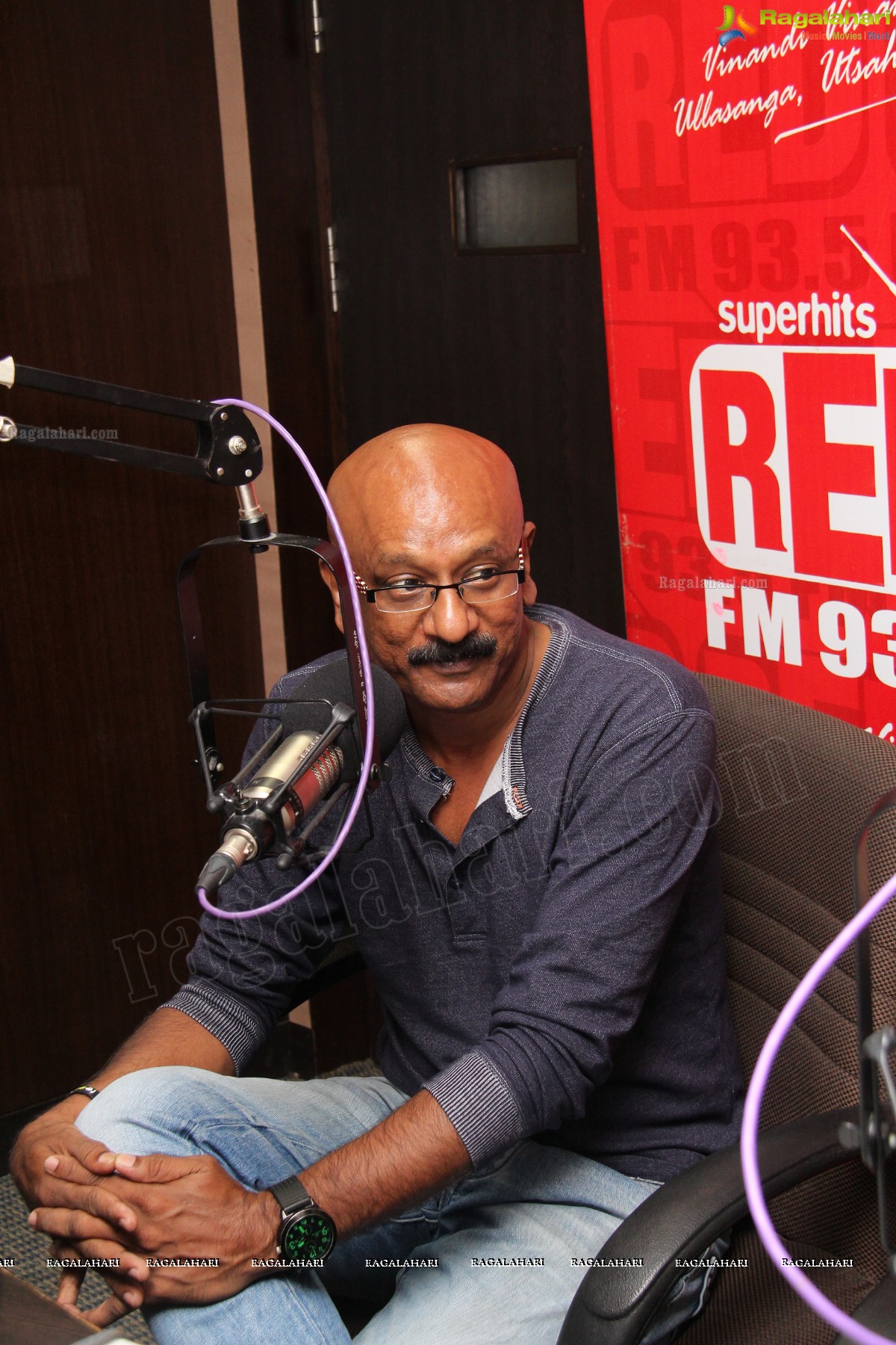 Ramana Gogula at 93.5 RED FM, Hyderabad