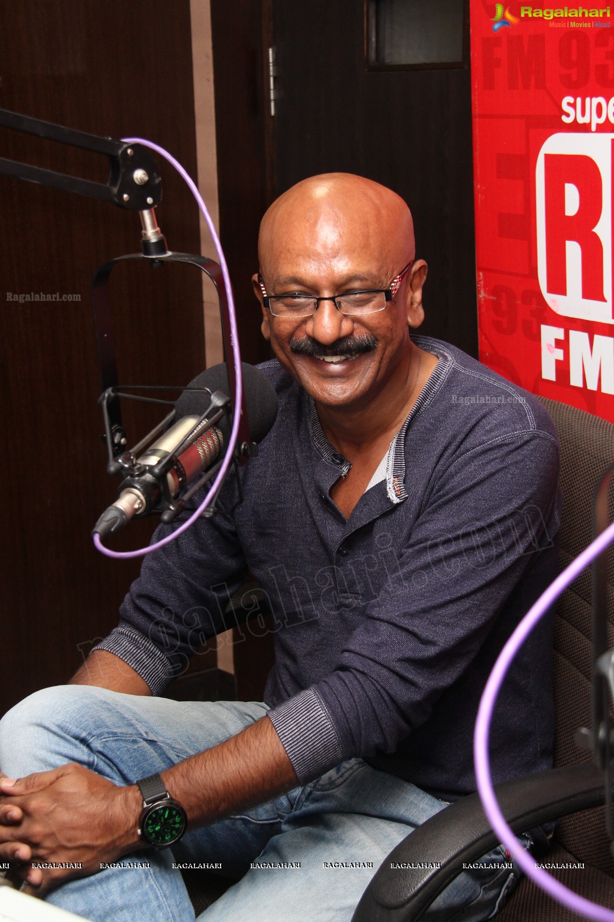 Ramana Gogula at 93.5 RED FM, Hyderabad