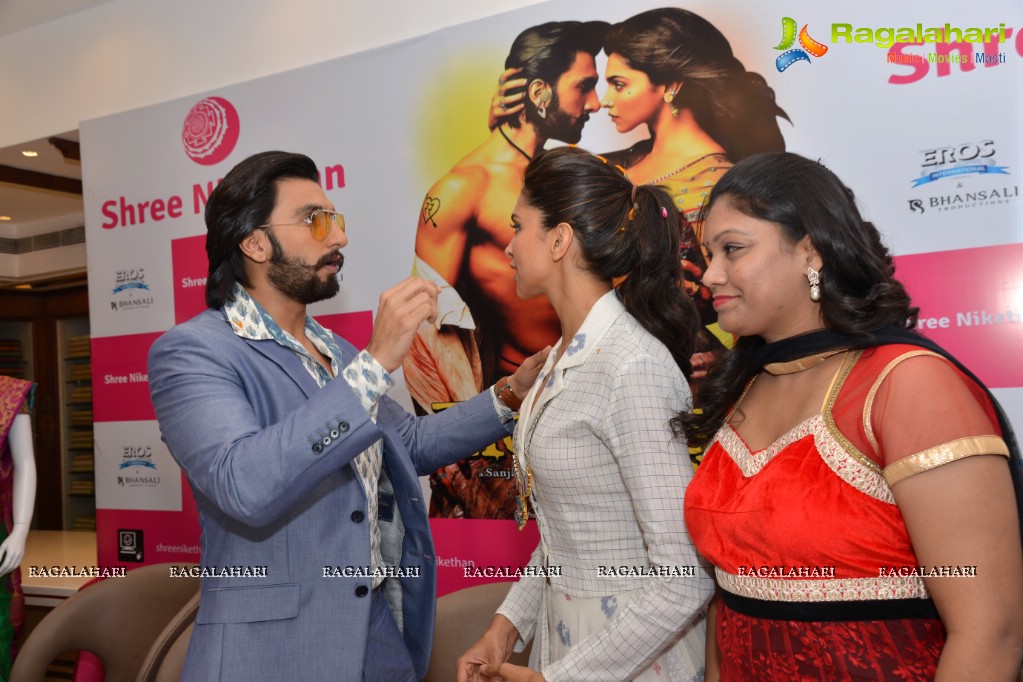 Ram-Leela Promotion at Kalanikethan, Hyderabad	