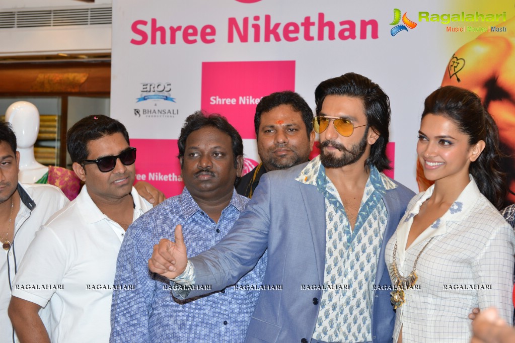 Ram-Leela Promotion at Kalanikethan, Hyderabad	