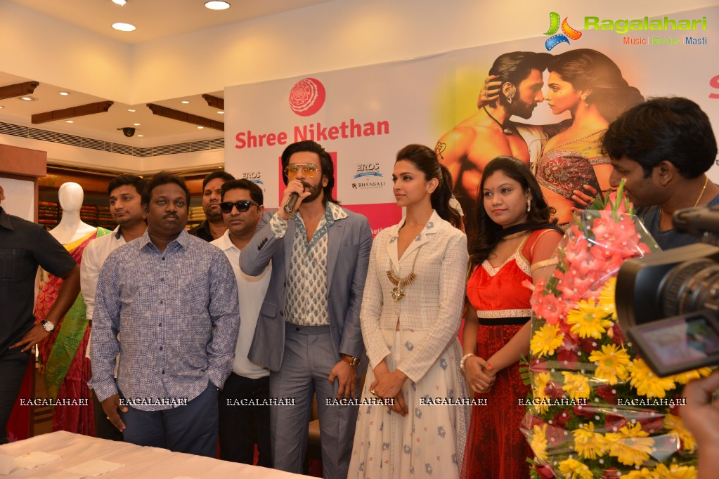 Ram-Leela Promotion at Kalanikethan, Hyderabad	