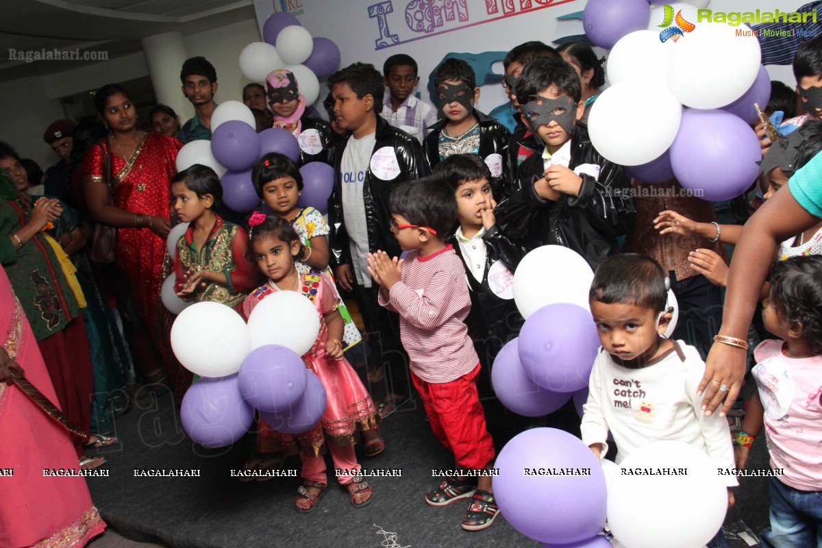 The Real Stars – Child Cancer Survivors, celebrate Children’s Day with Tennis Star, Sania Mirza at Apollo Cancer Hospital