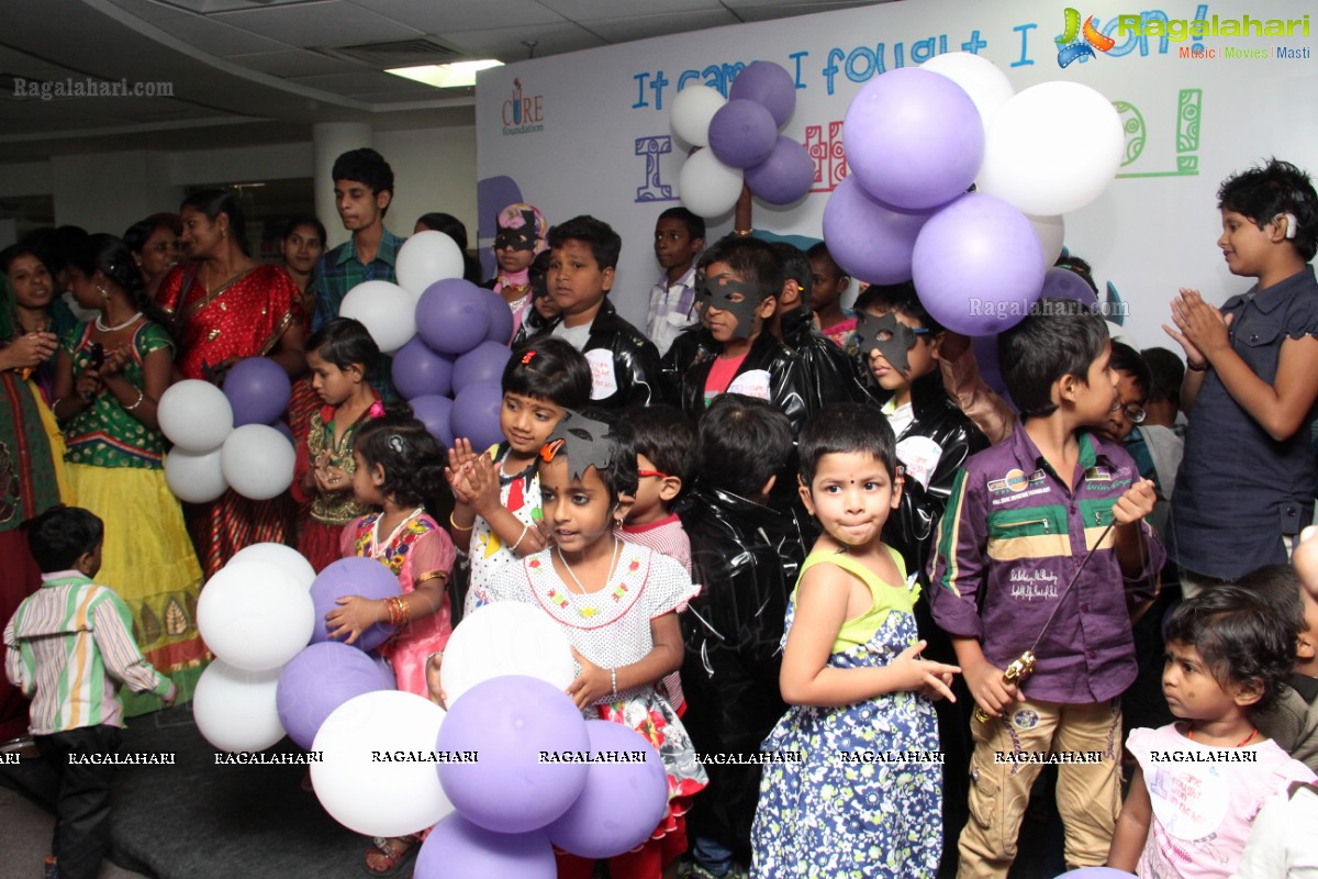 The Real Stars – Child Cancer Survivors, celebrate Children’s Day with Tennis Star, Sania Mirza at Apollo Cancer Hospital