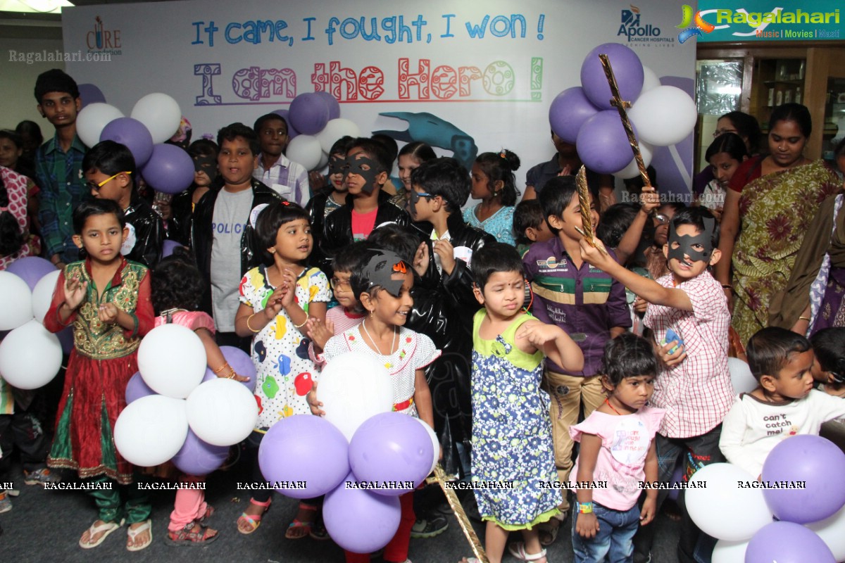 The Real Stars – Child Cancer Survivors, celebrate Children’s Day with Tennis Star, Sania Mirza at Apollo Cancer Hospital