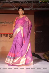 Gaurang Shah Paanchali Hyderabad Fashion Show