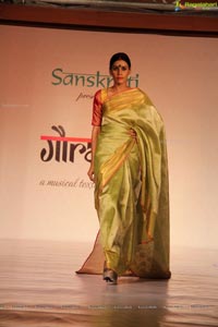 Gaurang Shah Paanchali Hyderabad Fashion Show