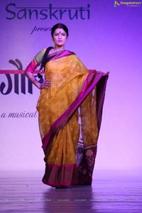 Gaurang Shah Paanchali Hyderabad Fashion Show