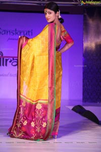 Gaurang Shah Paanchali Hyderabad Fashion Show