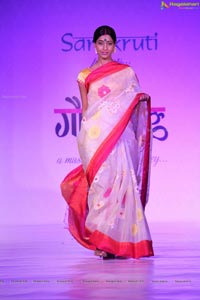 Gaurang Shah Paanchali Hyderabad Fashion Show