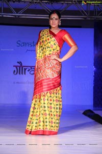 Gaurang Shah Paanchali Hyderabad Fashion Show