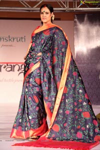 Gaurang Shah Paanchali Hyderabad Fashion Show