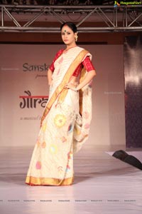 Gaurang Shah Paanchali Hyderabad Fashion Show